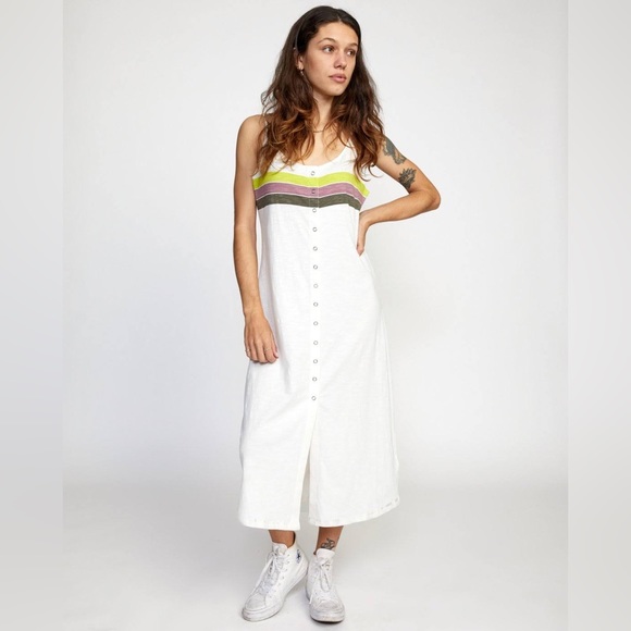 RVCA Selma Midi Dress Small - Picture 4 of 15